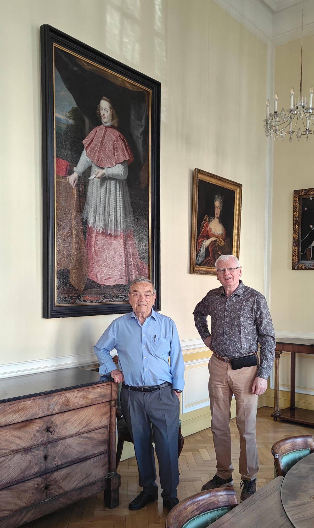 1-2 KU Leuven schilderij prins-kardinaal Ferdinand Universiteitshal - Louis & Herman